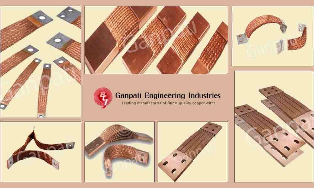 Braided Flexible Copper Jumpers