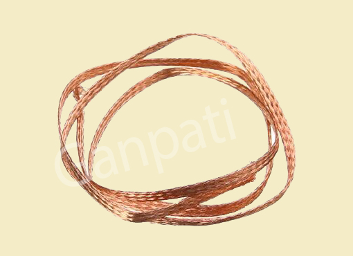 braided flexible flat copper wire